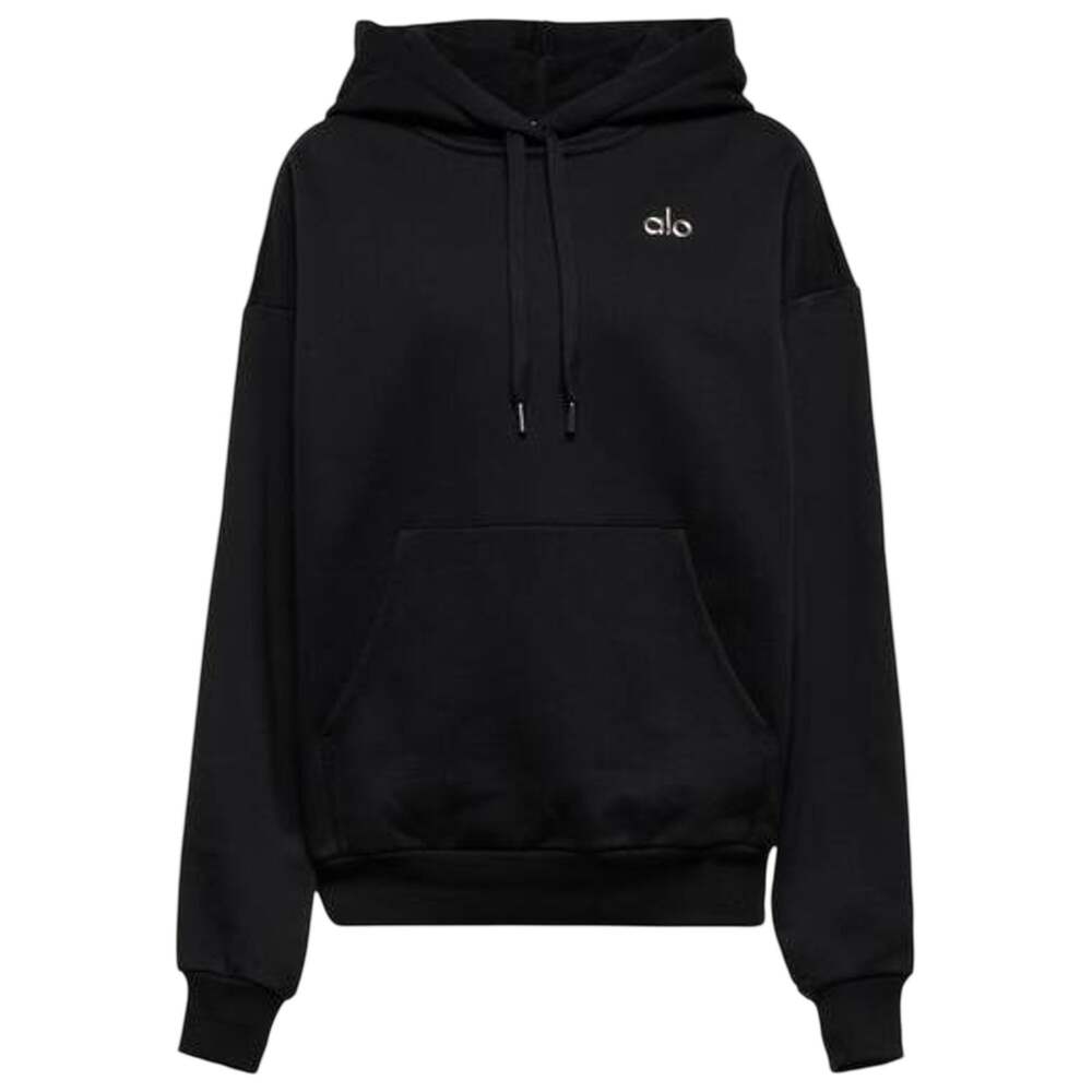 Alo Yoga Cozy Black Accolade Hoodie Size XS